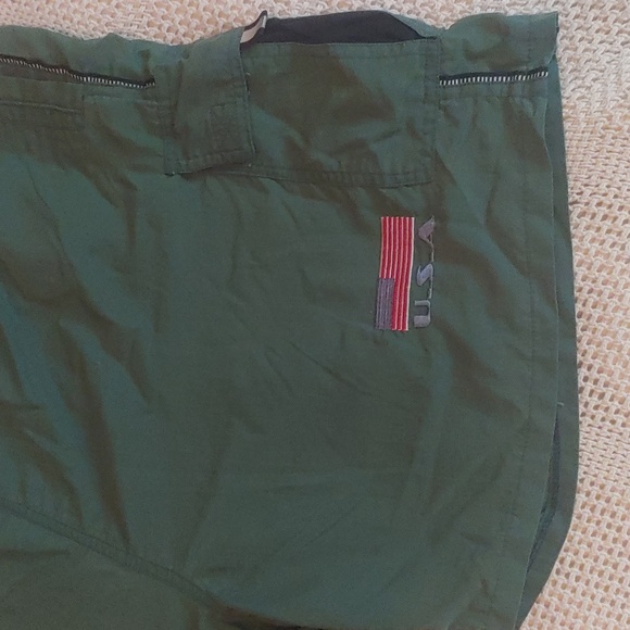 Vintage USA green swim trunks size men's XL - Picture 2 of 7